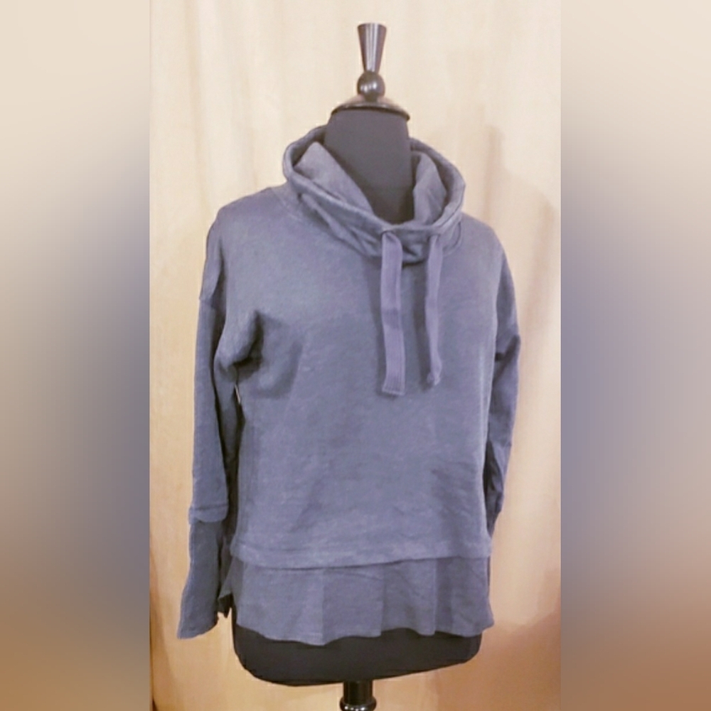 MONO B COWL NECK PULLOVER